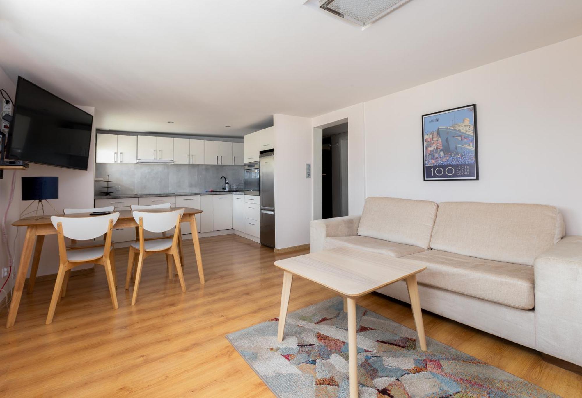 Gdynia Centrum Homely Apartment エクステリア 写真