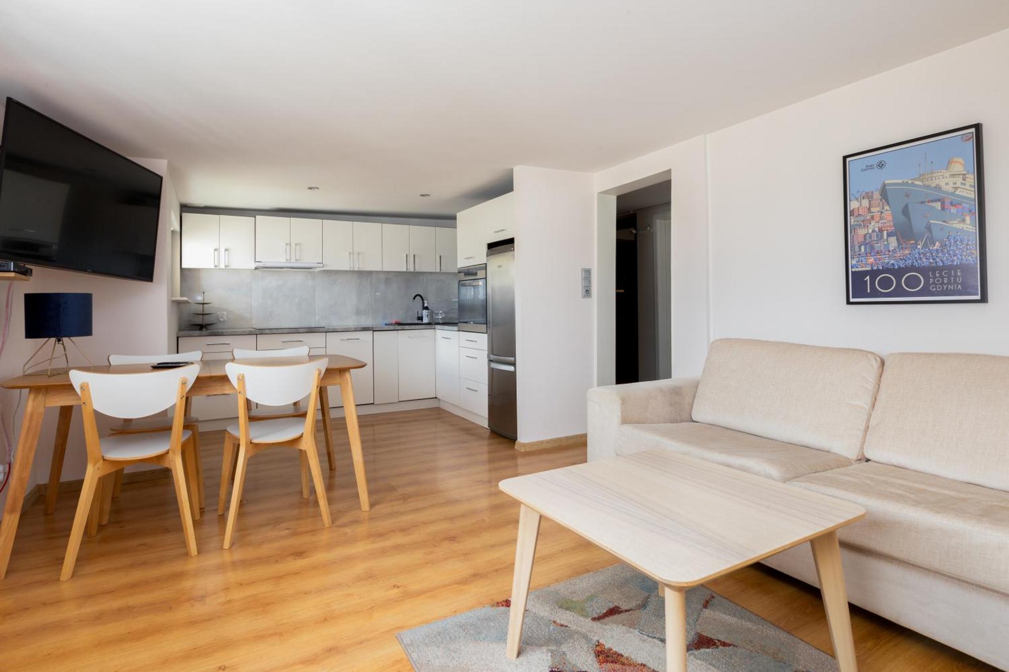 Gdynia Centrum Homely Apartment エクステリア 写真